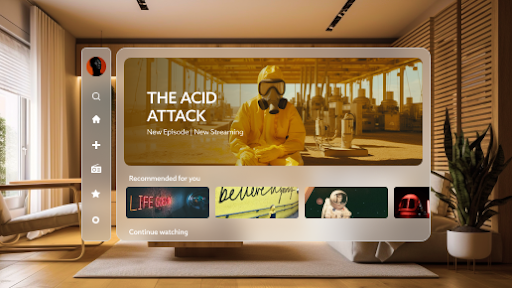 native apple vision pro app